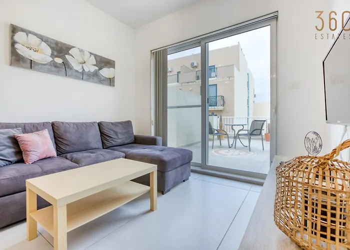Apartament Cosy 1br Penthouse With Private Terrace In Gzira By 360 Estates *